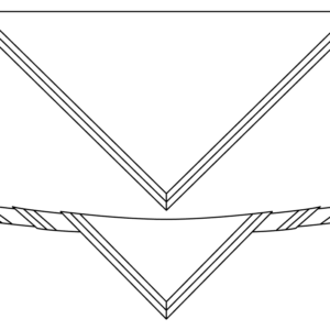 Double Border Necker - Adult